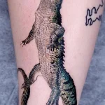 Фото пример рисунка тату с аллигатором - 090924 tatufoto.com 08