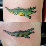 Фото пример рисунка тату с аллигатором - 090924 tatufoto.com 27