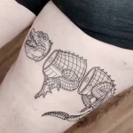 Фото пример рисунка тату с аллигатором - 090924 tatufoto.com 28