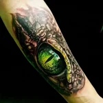 Фото пример рисунка тату с аллигатором - 090924 tatufoto.com 29