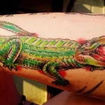 Фото пример рисунка тату с аллигатором - 090924 tatufoto.com 40