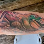 Фото пример рисунка тату с аллигатором - 090924 tatufoto.com 41