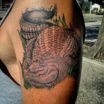 Фото пример рисунка тату с аллигатором - 090924 tatufoto.com 53