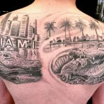 Фото пример рисунка тату с аллигатором - 090924 tatufoto.com 61