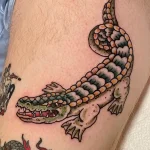Фото пример рисунка тату с аллигатором - 090924 tatufoto.com 65