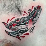 Фото пример рисунка тату с аллигатором - 090924 tatufoto.com 66