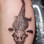 Фото пример рисунка тату с аллигатором - 090924 tatufoto.com 71