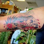 Фото пример рисунка тату с аллигатором - 090924 tatufoto.com 78