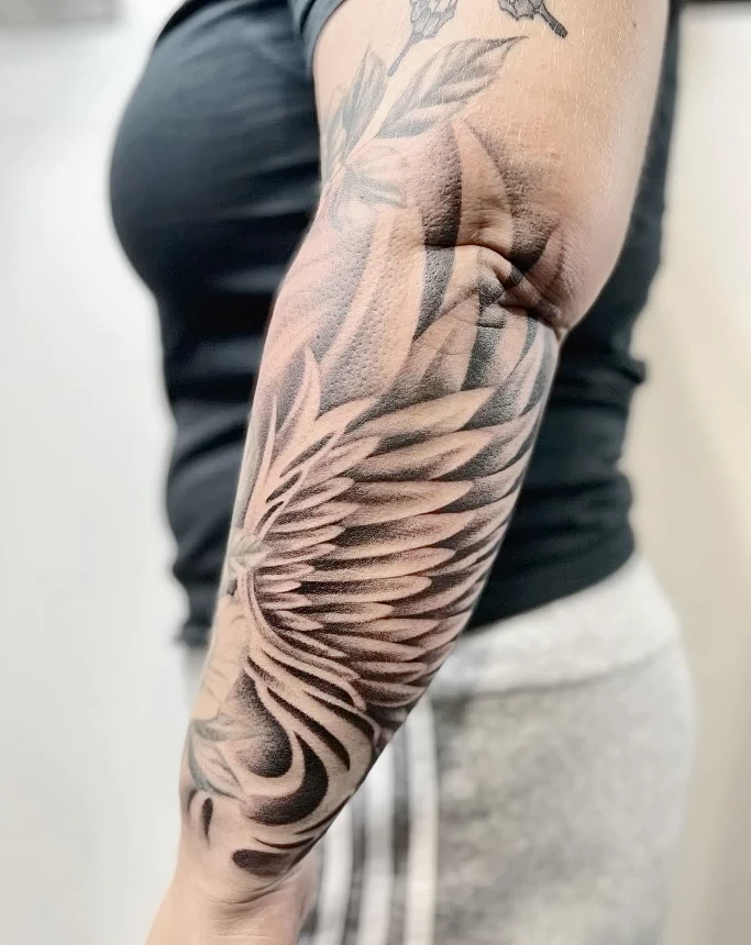 Фото тату Ангельские крылья - 280924 tatufoto.com 95