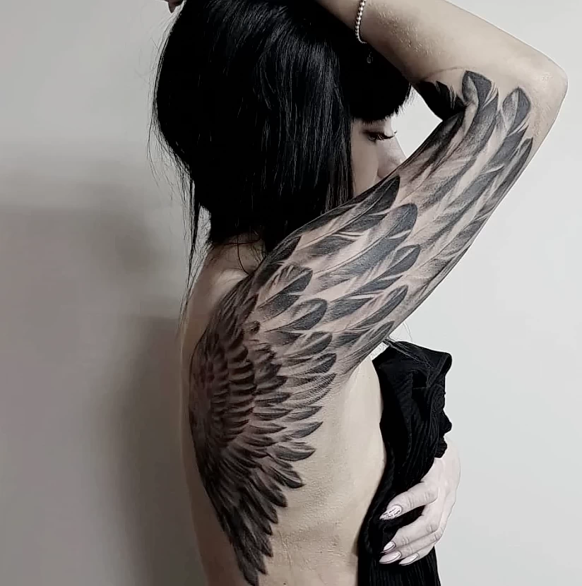 Фото тату Ангельские крылья - 280924 tatufoto.com 97