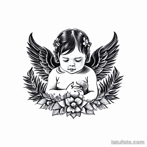 00092-redraw_tattoo_sketches_on_a_white_sheet_into_a_realistic_angel_baby_tattoo_sketch,_with_detailed_fur_texture,_lifelike_shading,__2137147474