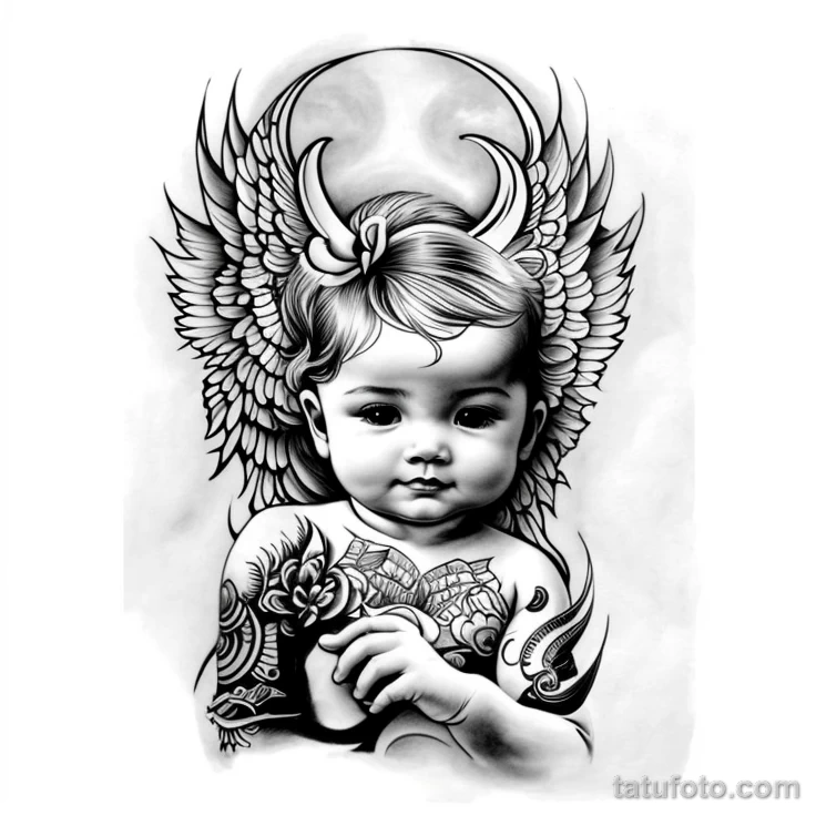 00101-redraw_tattoo_sketches_on_a_white_sheet_into_a_surreal_angel_baby_tattoo_sketch,_with_fluid_lines,_abstract_shapes,_dreamlike_at_1920317788