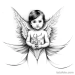 00120-redraw_tattoo_sketches_on_a_white_sheet_into_a_surreal_angel_baby_tattoo_sketch,_with_fluid_lines,_abstract_shapes,_dreamlike_at_1920317807