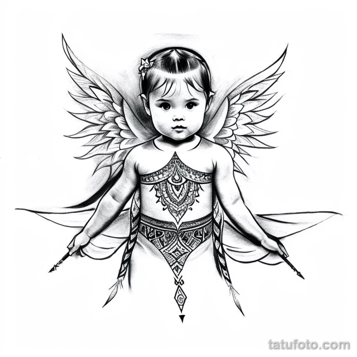 00124-redraw_tattoo_sketches_on_a_white_sheet_into_a_tribal_angel_baby_tattoo_sketch,_with_bold_black_lines,_intricate_tribal_patterns_1920317811
