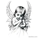00164-redraw_tattoo_sketches_on_a_white_sheet_into_a_colorful_angel_baby_tattoo_sketch,_using_vibrant_colors_with_a_watercolor_effect,_1920317627