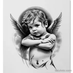 00839-redraw_tattoo_sketches_on_a_white_sheet_into_a_fierce_angel_baby_tattoo_sketch,_with_sharp,_aggressive_lines,_dark_black_ink,_st_1299457722