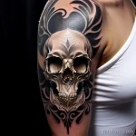 Camel skull tattoo tatufoto.com 029