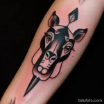 Cartoonish camel tattoo tatufoto.com 072