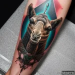 Cyberpunk camel tattoo tatufoto.com 091