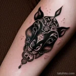 Dotwork camel tattoo tatufoto.com 107