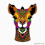 Old school camel tattoo concept tatufoto.com 154