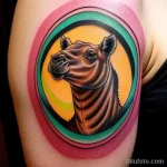 Old school camel tattoo tatufoto.com 152