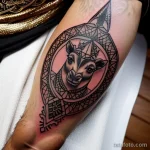 Tattoo of a camel rider tatufoto.com 216