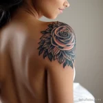 elegant woman with a tattoo, revealing a personal story tatufoto.com 075