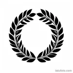 laurel wreath tattoo design tatufoto.com 131