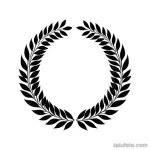 laurel wreath tattoo design tatufoto.com 133