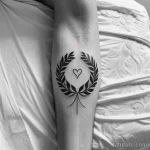 laurel wreath tattoo design tatufoto.com 140