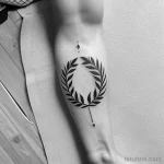 laurel wreath tattoo draft tatufoto.com 143