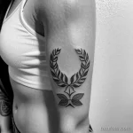 laurel wreath tattoo tatufoto.com 073