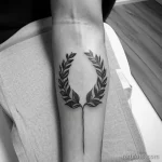 laurel wreath tattoo tatufoto.com 080