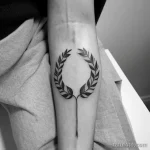 laurel wreath tattoo tatufoto.com 081