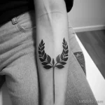 laurel wreath tattoo tatufoto.com 082