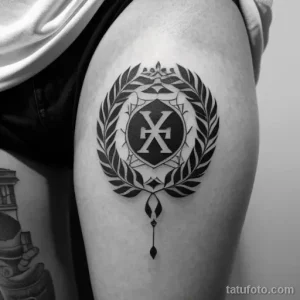 laurel wreath tattoo tatufoto.com 091