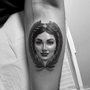 laurel wreath tattoo tatufoto.com 095