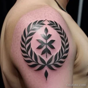 laurel wreath tattoo tatufoto.com 096