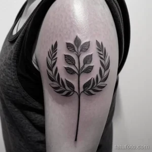 laurel wreath tattoo tatufoto.com 097