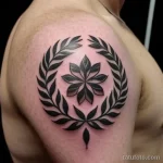 laurel wreath tattoo tatufoto.com 098