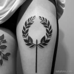 laurel wreath tattoo tatufoto.com 119