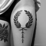 laurel wreath tattoo tatufoto.com 121