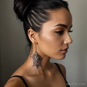 sexy woman showing her neck tatufoto.com 150