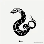 snake tattoo sketch tatufoto.com 167