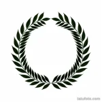 tattoo sketch of a laurel wreath tatufoto.com 300