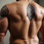 tough man showing his back tatufoto.com 158