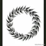 wreath with thorns tattoo draft tatufoto.com 347