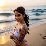 young woman posing gracefully tatufoto.com 094