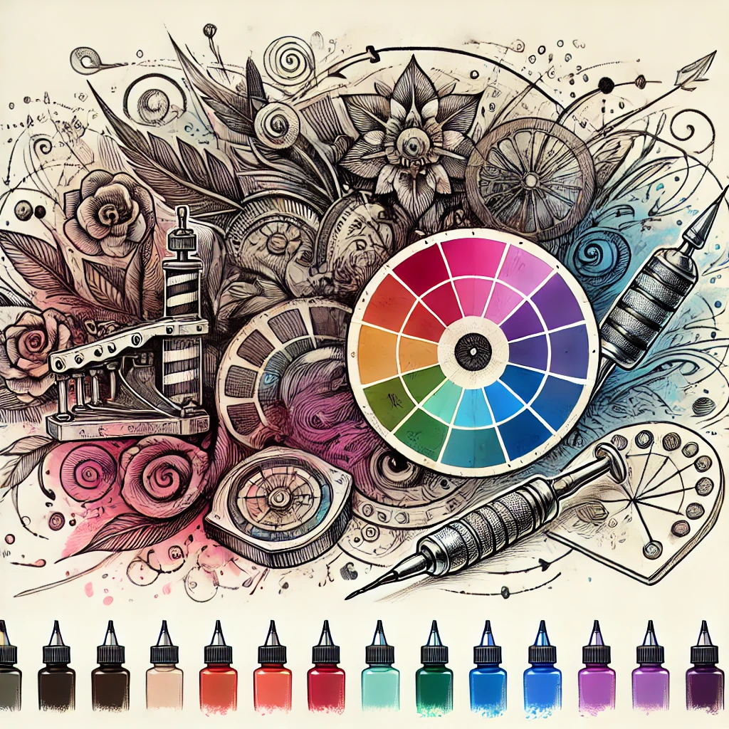 Как выбрать цвет татуировки - превью для статьи tatufoto.com 1